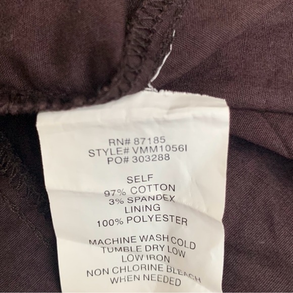 VTG Y2K Ruby Rox Brown & White Tie Halter Dress Size 7 - Picture 8 of 8